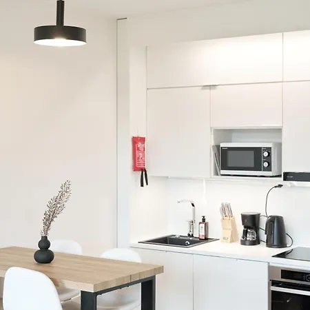 아파트 Norden Homes Nordic With Free Parking